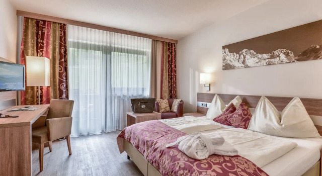 Двухместный номер Standard с балконом и с видом на горы Familien- & Aktivhotel Christoph