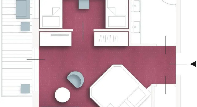 Номер Standard Hotel Bergzeit