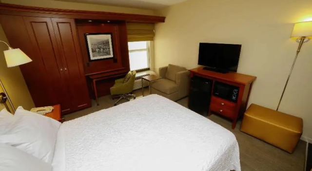 Двухместный люкс Hampton Inn Franklin, NC