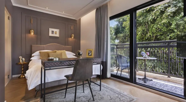 Двухместный номер Deluxe с балконом Hotel Jacob Samuel by Prima Hotels