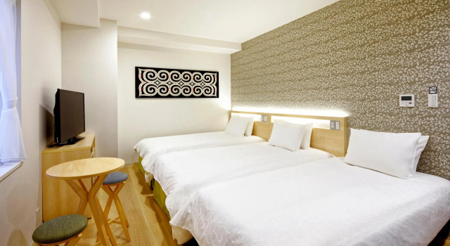 Трёхместный номер семейный Standard karaksa hotel Sapporo