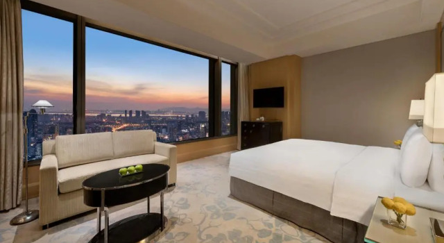 Двухместный номер Deluxe Shangri-La Nanjing