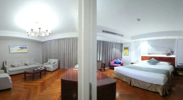 Люкс Deluxe с видом на улицу GreenTree Eastern Yancheng Jianhu County Aobaolia Life Plaza Hotel