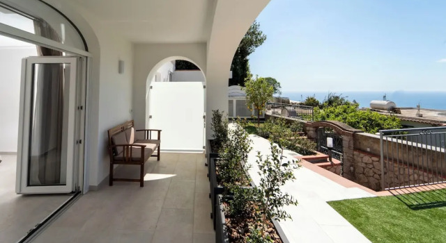 Двухместный номер Superior с видом на море La Minucciola Capri