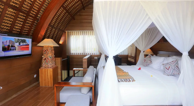 Villa 1 camera da letto con balcone e con vista Tanamas Villas Ubud by Best Deals Asia Hospitality