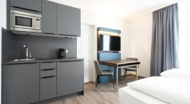 Студия с балконом Hotel Rosenhof bei Bamberg