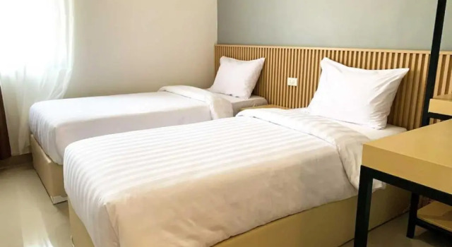 Komfortní Dvoulůžkový s manželskou postelí pokoj Upcity Hotel By Sajiwa
