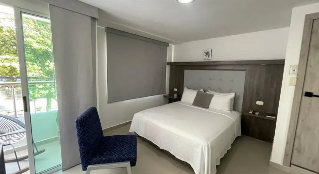 Двухместный номер Comfort с видом на парк Hotel Juan Pablo 2