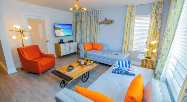 Двухместный люкс c 1 комнатой Seaside All Suites Hotel