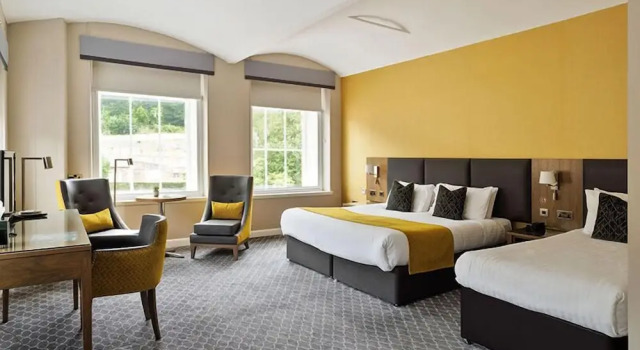 Двухместный семейный номер Standard New Lanark Mill Hotel