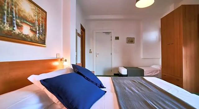 Трёхместный номер Standard с частичным видом на море Hotel Concordia