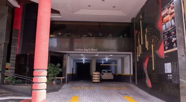Golden Ingá Hotel, Забронировать Апарт-отель Отели Параны с бассейном, Бассейн