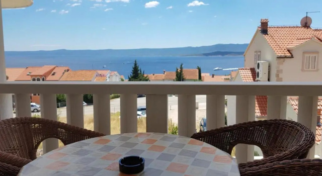 Апартаменты с 2 комнатами с видом на море Apartments Mikulić