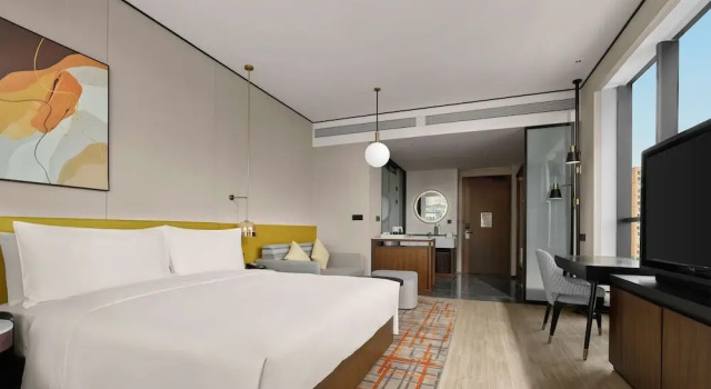 Двухместный номер Deluxe Hilton Garden Inn Datong Pingcheng
