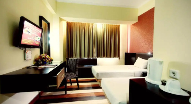 Deluxe Kahden hengen huone Pandanaran Hotel