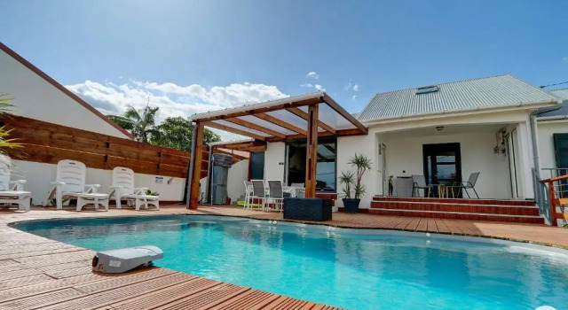 Villa Ti Kaz Trankil - piscine chauffée - Saint-Joseph, Buchen Sie Villa Villen in Saint-Joseph, Villa