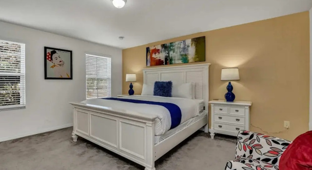 Вилла Lake View! Cozy 4BD Home Near Theme Parks With CDC Cleaning Standards #4bv941