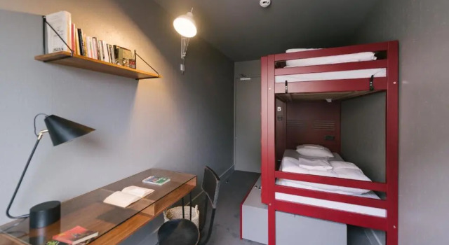 Кровать в общем номере HO36 Hostel Lyon