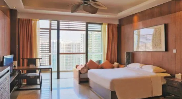 Четырёхместный семейный люкс с 2 комнатами Mangrove Tree Resort World Sanya Bay-Kapok