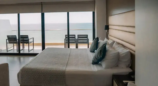 Premium Double room with balcony and with sea view Hotel Poseidon