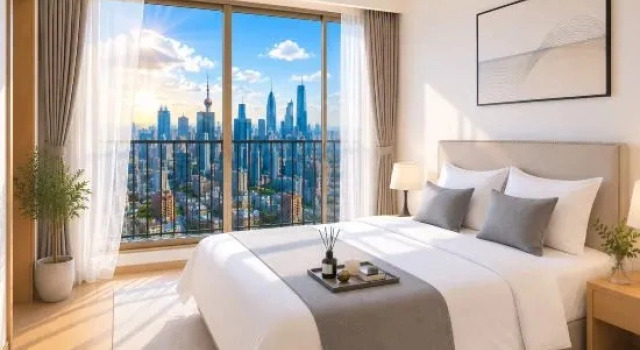 Люкс Shenzhen · Dongmen Old Street | Sky Garden 180° Cloud City View Light Stay (Luohu Port)
