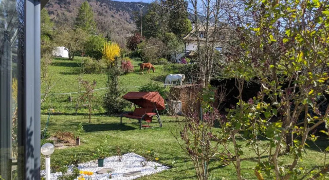 Апартаменты Deluxe Chalet de TARA - Grand appartement esprit chalet - piscine chauffée - Genève
