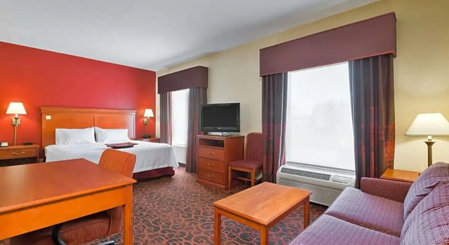 Одноместный люкс Hampton Inn Marion