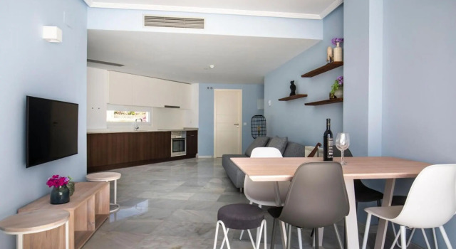 Luxury apartment with dishwasher and beautiful view