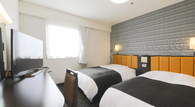 Двухместный номер Standard APA Hotel Yamagata Tsuruoka Ekimae