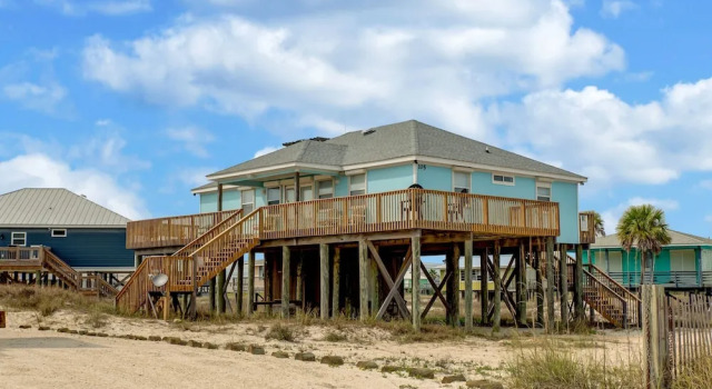 Sandbar - Spacious And Sunny - The Rooftop Crows Nest Offers Unsurpassed Island Views! 3 Bedroom Home by RedAwning, Varaa Lomakoti Huvilat kohteessa Alabama, Villa