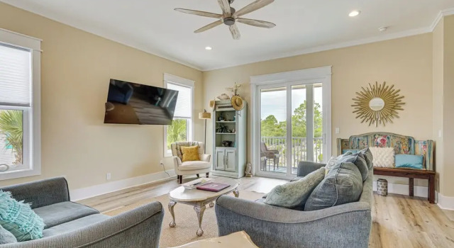 Walk to Beach Access: South Cape San Blas Hideaway