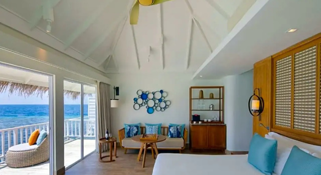 Двухместная Вилла на воде Семейная с детской спальней Machchafushi Island Resort & Spa Maldives, The Centara Collection - Stay 4 nights or more, enjoy 25 percent off Seaplane transfers, valid for stays until 31 October 2026