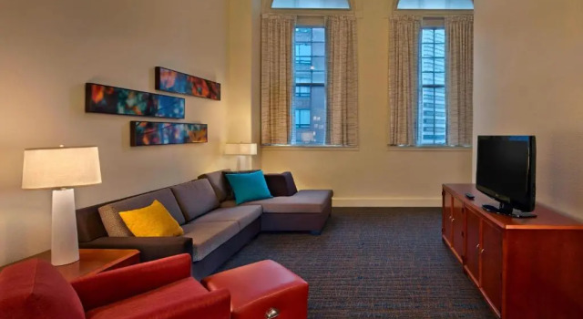 Люкс с 2 комнатами Residence Inn by Marriott Hartford Downtown