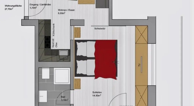 Appartamento 1 camera da letto Bergwald Appartements Alpbach