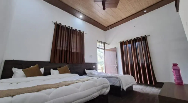 Номер Economy Goroomgo Kedar Chaukhamba Homestay