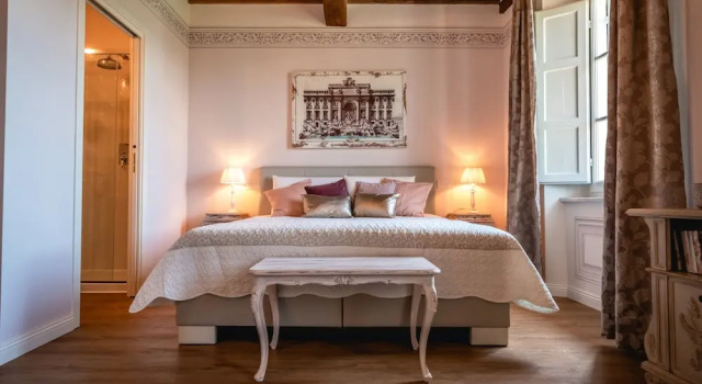 Двухместный номер Deluxe с видом на горы Villa La Preziosa