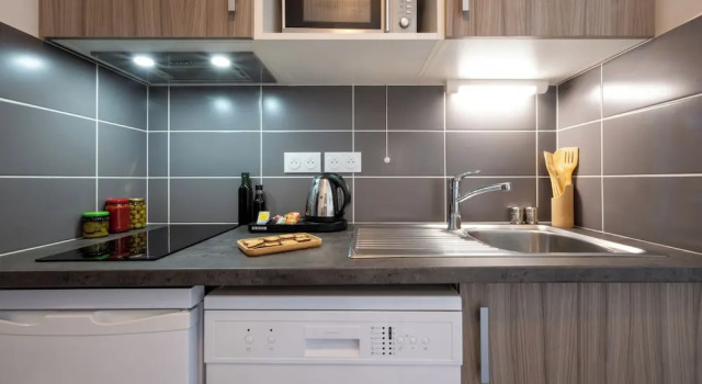 Одноместный номер Standard Nemea Appart Hotel Grand Cœur Nancy Centre