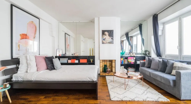 Tournelles Loft Paris Center Wifi -  AC, Забронировать Апартаменты/квартира Париж Иль-де-Франс, рядом с Musée Cognacq-Jay