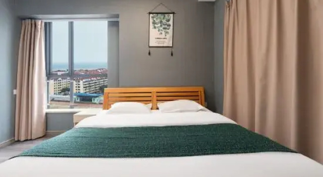 Люкс Sweetome Vacation Homestay (Weihai Hanlefang Night Market High Speed Railway Station)