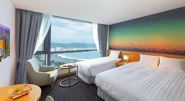 Habitación familiar De honor frente al océano Mercure Ambassador Ulsan