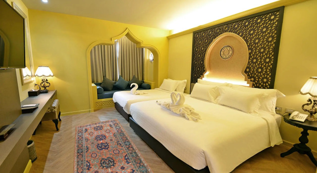 Трёхместный номер Deluxe Amman Unique Hotel