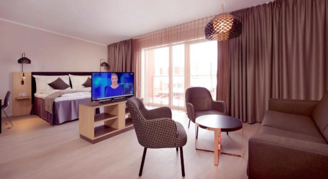 Двухместный номер Deluxe с балконом Home Hotel Hammer