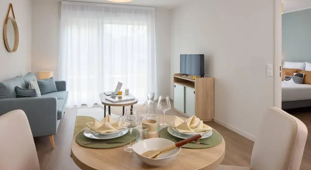 Апартаменты с 2 комнатами Quality Aparthotel Plerin Saint Brieuc