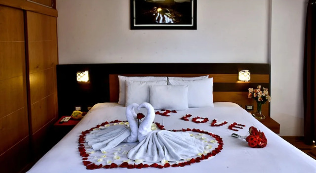 Junior Suite a výhledem na město Polo Cusco Suites
