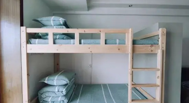 Кровать в общем номере Qingfeng Xulai Apartment Hotel (Changsha Railway Station Subway Exit)