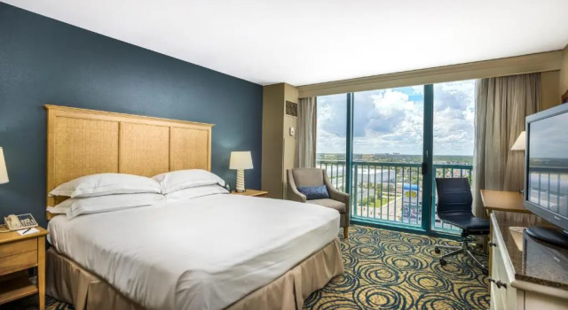 Двухместный номер oceanfront Hilton Daytona Beach Resort