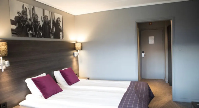 Dağ manzaralı Standart çift kişilik oda Geilo Hotel