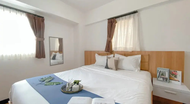 Апартаменты Standard Comfy and Elegant 2BR The Wave Kuningan Apartment