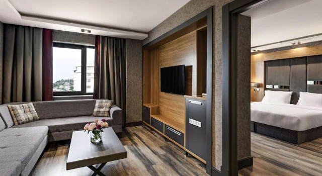 Полулюкс с частичным видом на море Mövenpick Hotel Trabzon