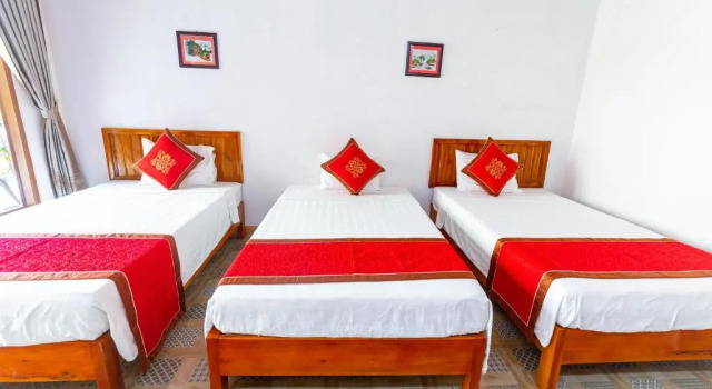 Семейный номер Standard с видом на сад Tam Coc mountain bungalow